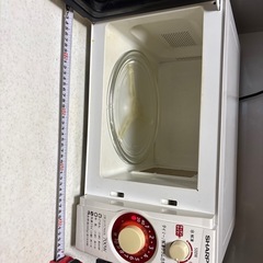 【難あり】電子レンジ　　SHARP re-t3の画像