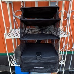 TABITORA タビトラ 吊り下げ収納ボックス ブラック 収納バッグの画像