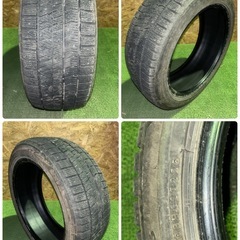 【法人出品】BS VRX2 22年製 215/45R17 4本 スタッドレスタイヤ 良溝 中古の画像