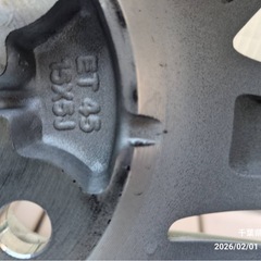 165/65R15  ソリオ純正アルミタイヤセットの画像