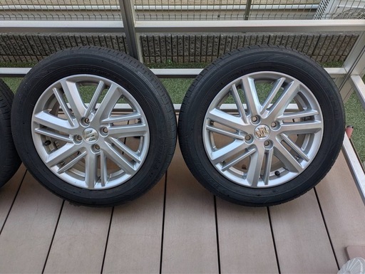 165/65R15  ソリオ純正アルミタイヤセット