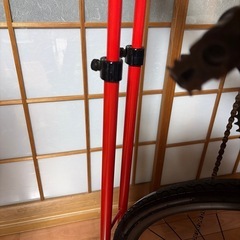 自転車　縦置きスタンド【自転車は付きません】の画像