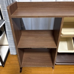 アイリスオーヤマ　収納ラック　おもちゃ　子ども向きの画像