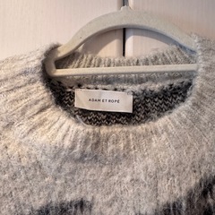 【ほぼ未使用】ADAM ET ROPÉ Okapiショートニットプルオーバーの画像