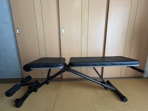 【先着優先】片方40kg可変式ダンベル2個&トレーニングベンチセット