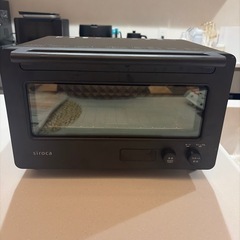 高機能オーブントースター　シロカ　すばやき　割れありの画像