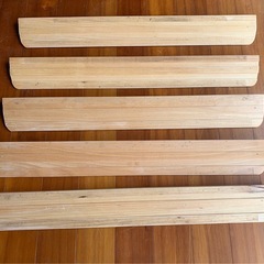 【引渡完了】木製　段差解消スロープ　5枚セットの画像