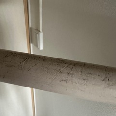 ニトリ ハンガーラック 木製 ホワイトの画像