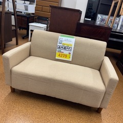 🉐LINE会員限定スペシャル価格🉐【2人用ソファ】　4270円　27－273の画像