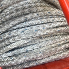 電気工事　通線ロープ　12φ 100m巻　中古の画像