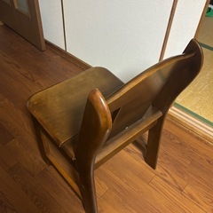 木製の椅子の画像