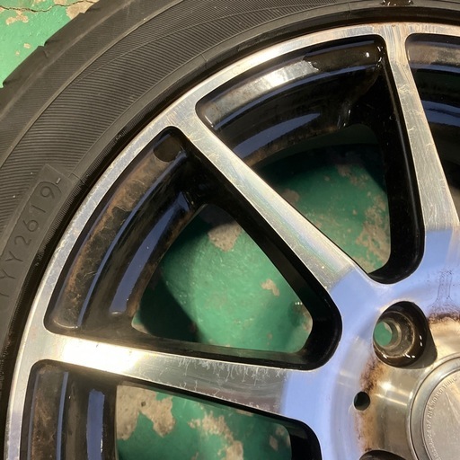 決まりました。軽自動車用15インチアルミホイール