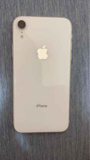 中古美品iPhone XR ホワイト128G