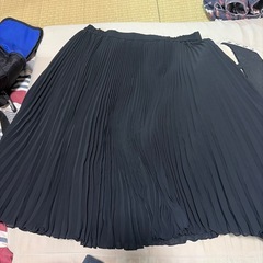 プリーツスカートの画像