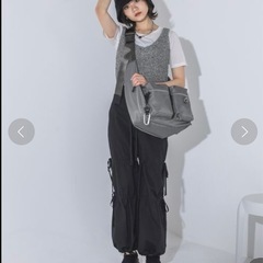 JEANASIS グリッタービスチェの画像