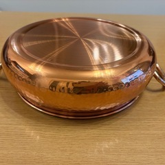 新品　 昭和レトロ 銅鍋 カクセー 26cm 3.0リットル　銅製 の画像