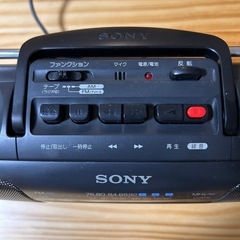 SONY ラジカセ CFS-E16 ジャンクの画像
