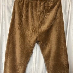 レディース　ルームウェア上下セット ブラウン　フリーサイズの画像