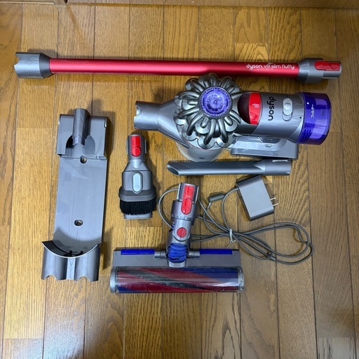ダイソン Dyson V8 Slim Fluffy  バッテリー難あり　訳あり