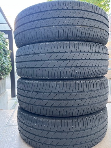 中古軽自動車用タイヤ＆ホイール１６５/５０Ｒ１５　４本セット
