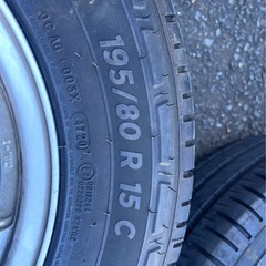 ハイエースワゴン用アルミホイール🛞の画像