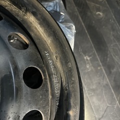 15インチ　鉄ちんホイル　の画像