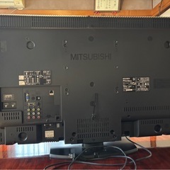 液晶カラーテレビ　三菱の画像