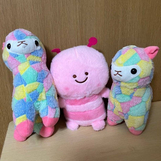 パステルカラーぬいぐるみ (みみ) てだこ浦西のおもちゃ《ぬいぐるみ