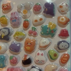 シール2枚の画像