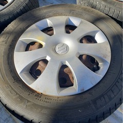 鉄チンホイール　鉄屑　13インチの画像