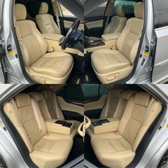 極上クラウンマジェスタ3.5HV-Fバージョン フルモデリスタ 純正コーナーポール プレミアムサウンドシステム 純正サンルーフ ベージュ内装の画像