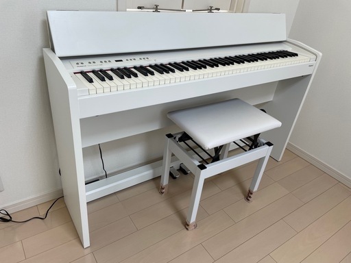美品】Roland Piano Digital F-130R-WH(2014年製) (よしき) 木下の電子