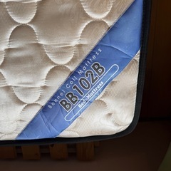 マットレス ダブル 環境配慮型 ボンネルコイル スプリング ベッド用 ニット生地 耐久性  定価14999円の画像