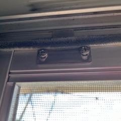 市営住宅 網戸 3枚セット（大×2・中×1）2020年購入／状態良好／岡崎市引取の画像