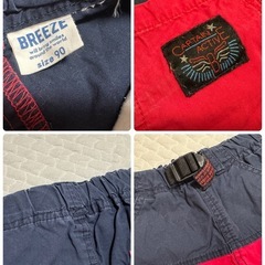 🌈BREEZE ハーフパンツ 90cmの画像