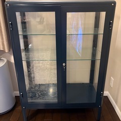 IKEA ファブリコール FABRIKÖR コレクションケース ブラックブルー