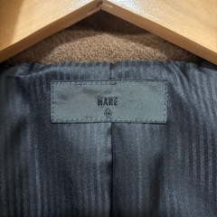 HARE duffel coat brownの画像