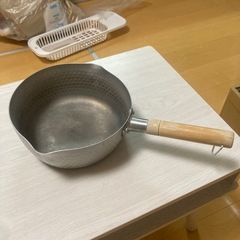 （受け渡し者決定）片手鍋と水切り網の画像