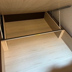 東京ベッド跳ね上げ式 ワイドダブル➕マットレス
の画像