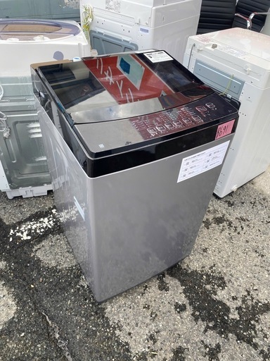 NO B691?福岡市内配送設置無料✨?2021製 ニトリ 6kg全自動洗濯機(NTR60BK ブラック) 風乾燥機能