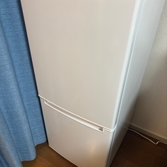【無料】一人暮らしにも◎ニトリ２ドア冷蔵庫、冷凍庫の画像