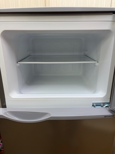 #92 コンパクトタイプ 激安2ドア!! SHARP 2019年128L SJ-H13E-S 右開き