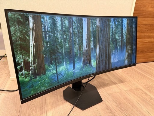 【美品・引越し・2/7まで】DELL 34インチ ウルトラワイド ゲーミングモニター S3422DWG（WQHD/144Hz）