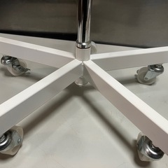 ともえ 4段 回転式 小物掛け 什器 ディスプレイ 全高90cm キャスター付き スチール製 中古品 店舗什器 友屋 ④の画像