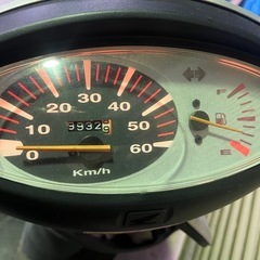 【New】実働 BT新品 ホンダ AF56 Dio ディオ 原付バイク スクーター シルバーの画像