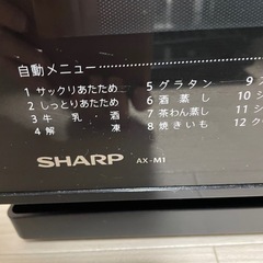 電子レンジ HEALSIO AX-M1の画像