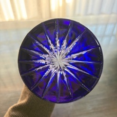 花瓶　フラワーベース　切子の画像