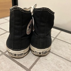 コンバース　黒　26cmの画像