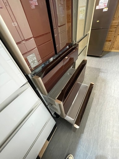 配達可【日立】冷蔵庫475L★2017年製 クリーニング済み/6ヶ月保証付き★400Lクラス【管理番号1118】野