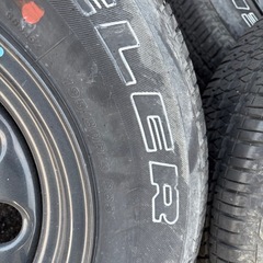 　ジムニー　ハイエース等
195 80 R15  ホイール　タイヤセットの画像